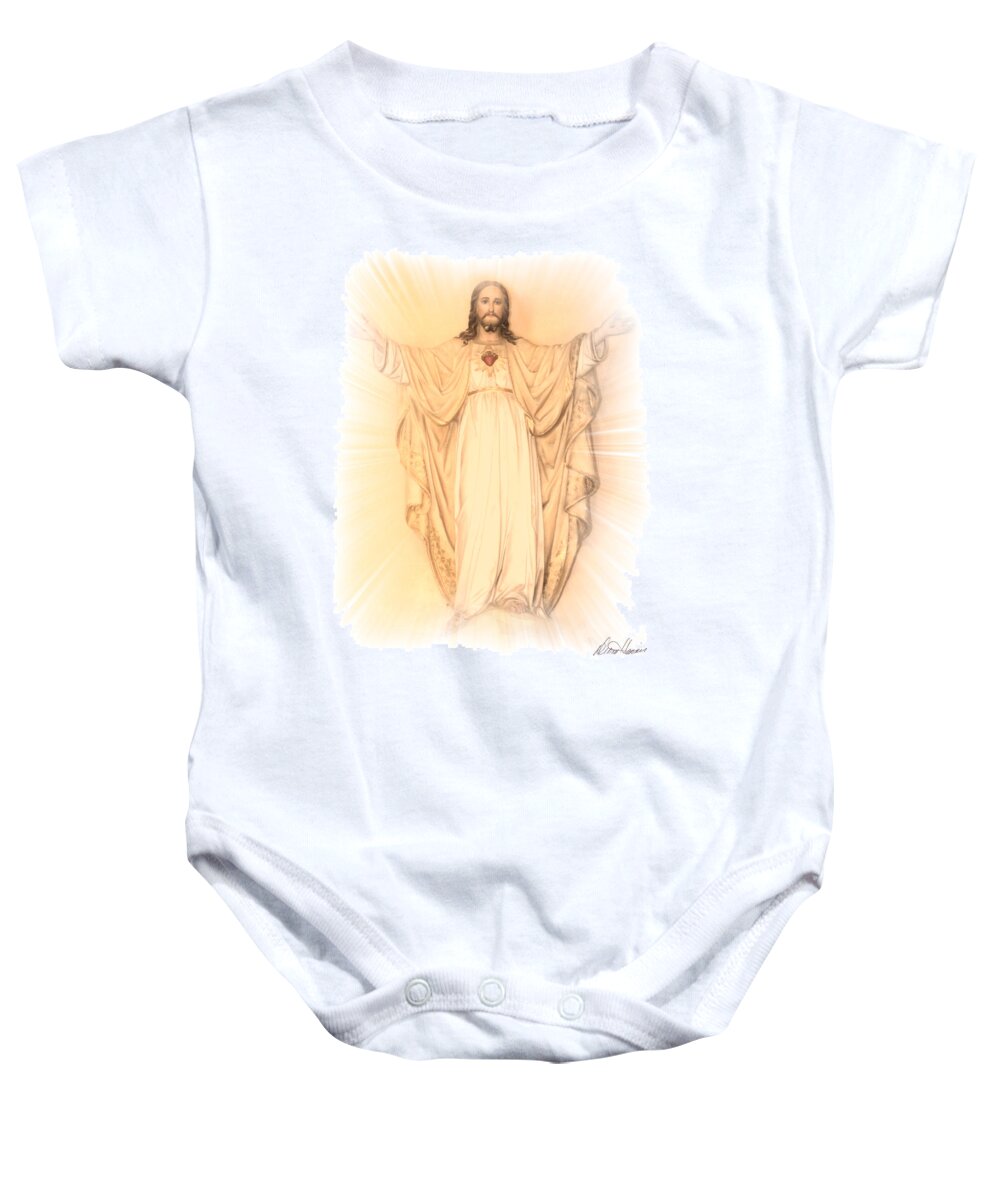 Ascension Baby Onesie featuring the photograph Ascension by Diana Haronis