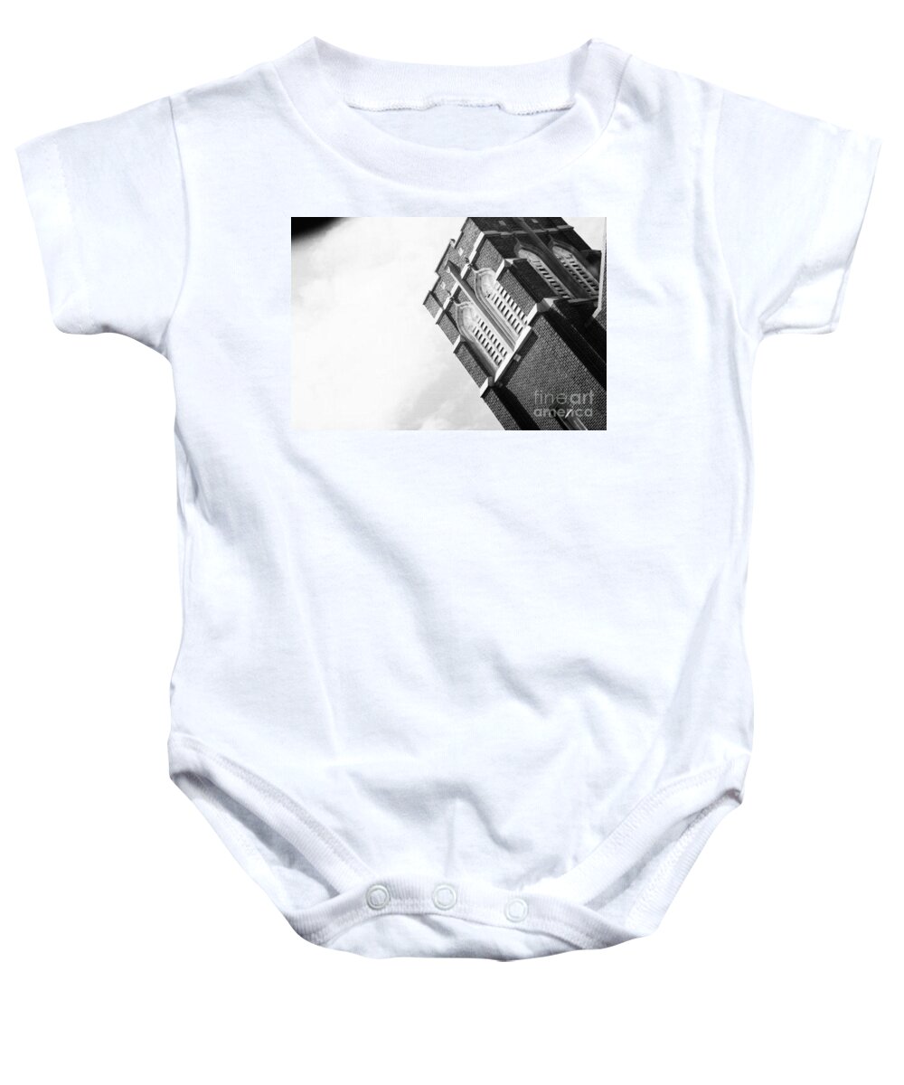 Church Baby Onesie featuring the photograph Church by Samantha Lusby
