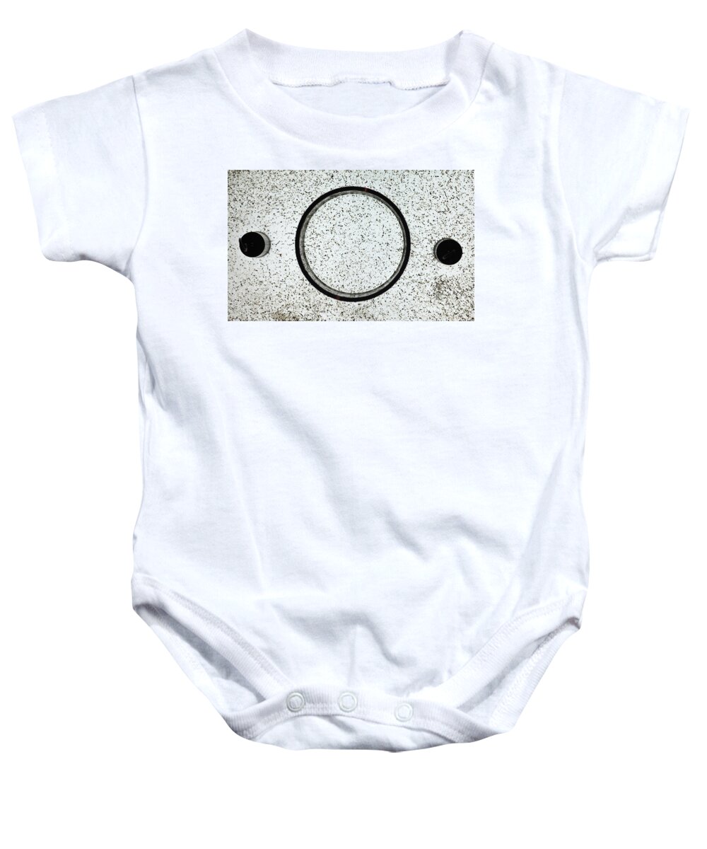 E Fields Baby Onesie featuring the photograph Faraday Cage With No Electric Field by Ted Kinsman