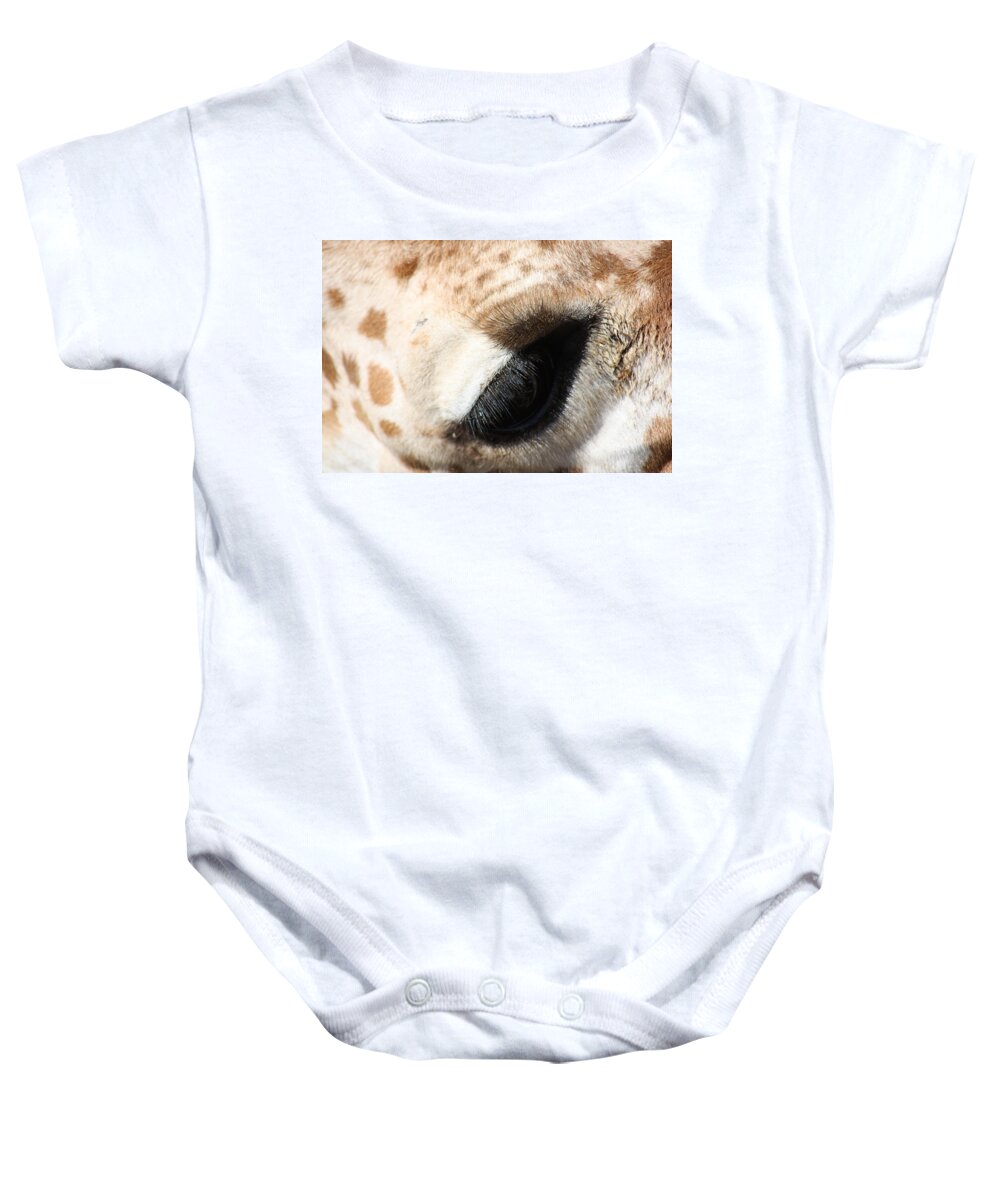 Eye Baby Onesie featuring the photograph Says So Much by Kim Galluzzo