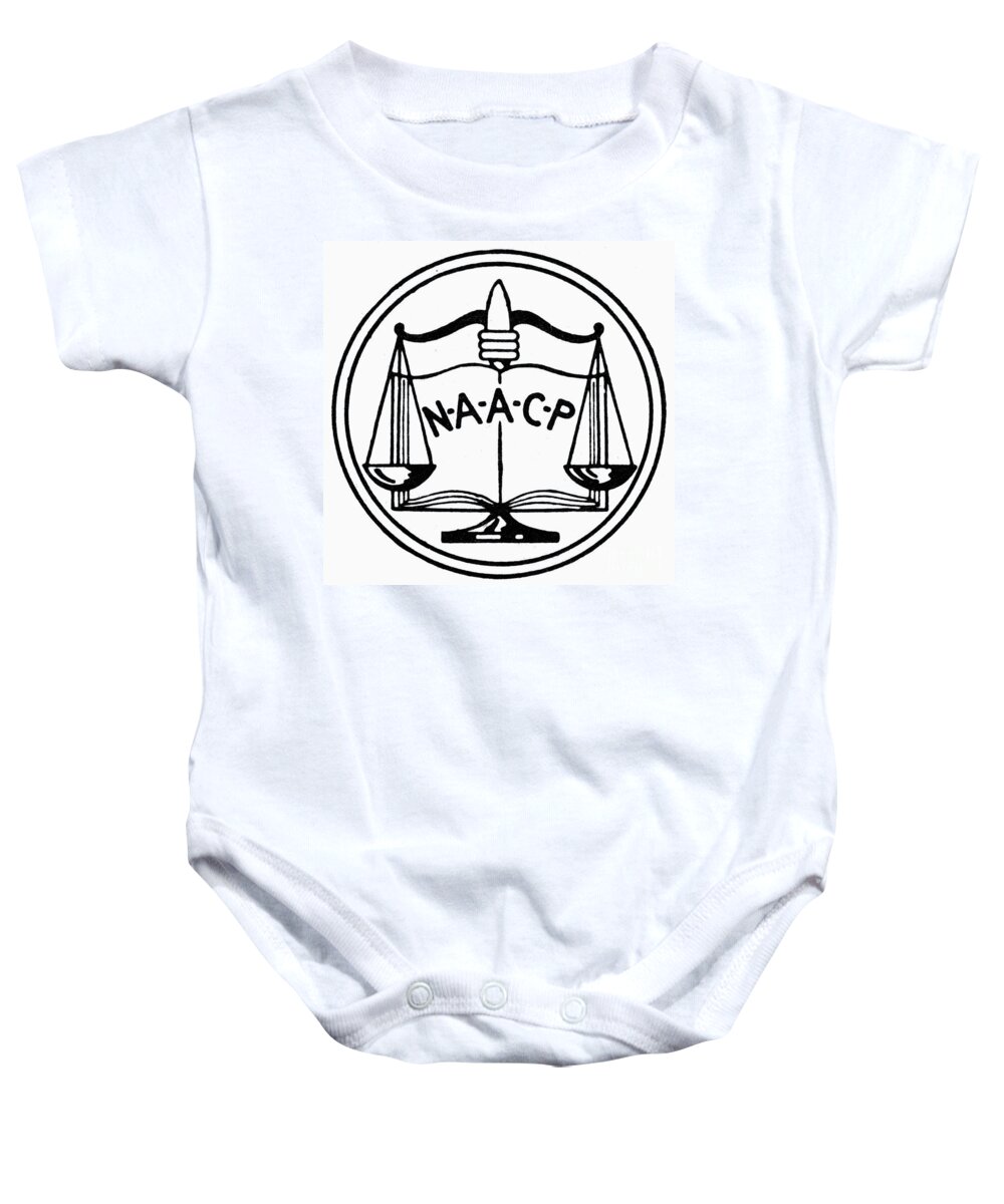 20th Century Baby Onesie featuring the photograph Seal: Naacp by Granger