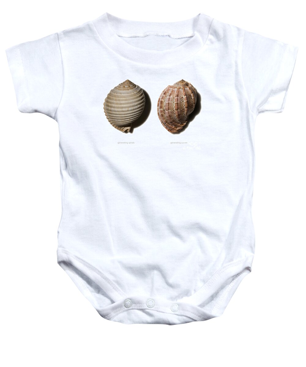 Animal Baby Onesie featuring the photograph Shell Line Systems by Raul Gonzalez Perez