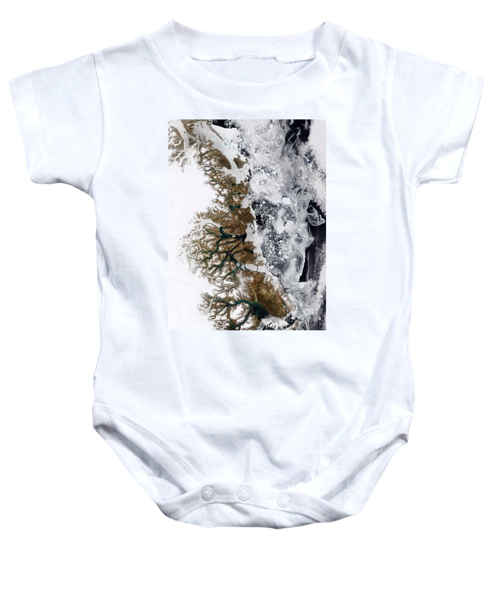 Greenland Baby Onesie featuring the photograph Summer Thaw, Greenland by Science Source
