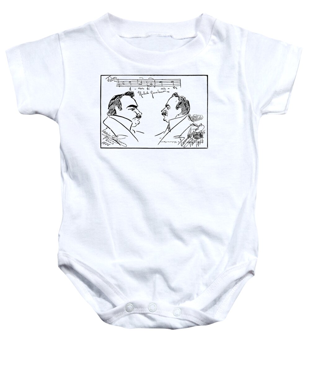 18th Century Baby Onesie featuring the photograph Umberto Giordano by Granger