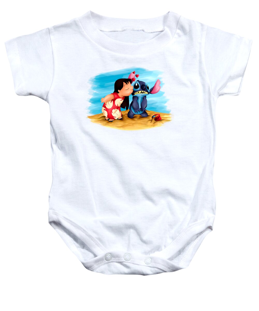 lilo and stitch baby onesie