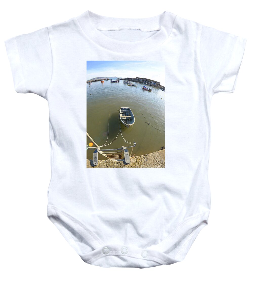 Boat Baby Onesie featuring the photograph Little Boat #1 by Andy Thompson