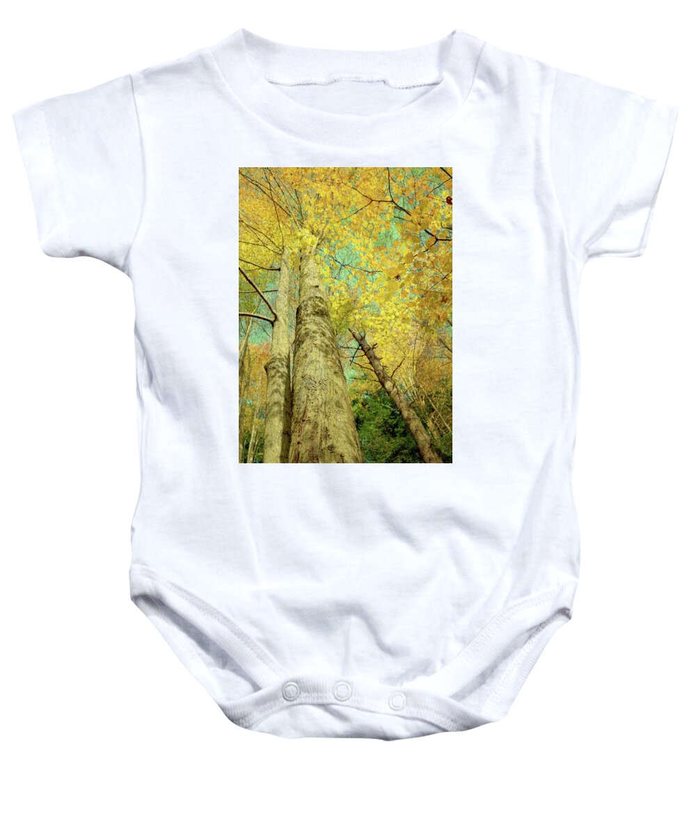 Silent Baby Onesie featuring the photograph Out of the Silence #1 by Char Szabo-Perricelli