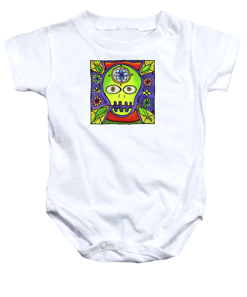 Paintings Baby Onesie featuring the painting Star Eagle by Dar Freeland