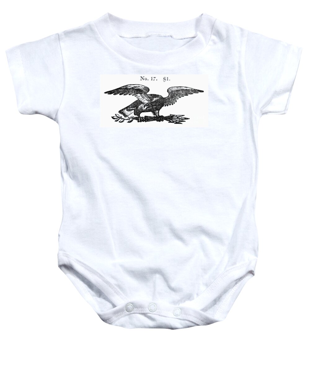 19th Century Baby Onesie featuring the photograph Symbols: Eagle #1 by Granger