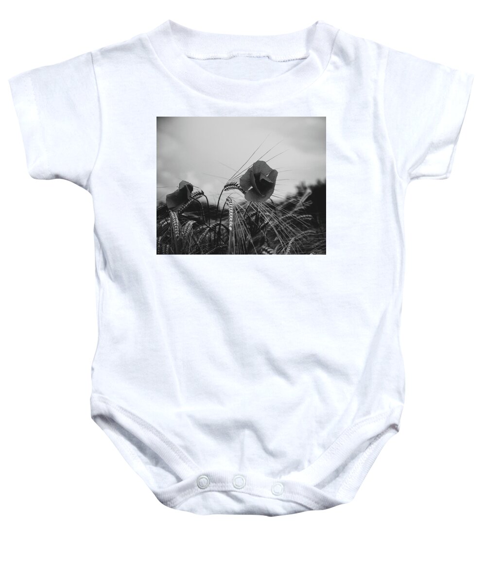 Poppy Baby Onesie featuring the photograph Wild And Beautiful #1 by Mountain Dreams