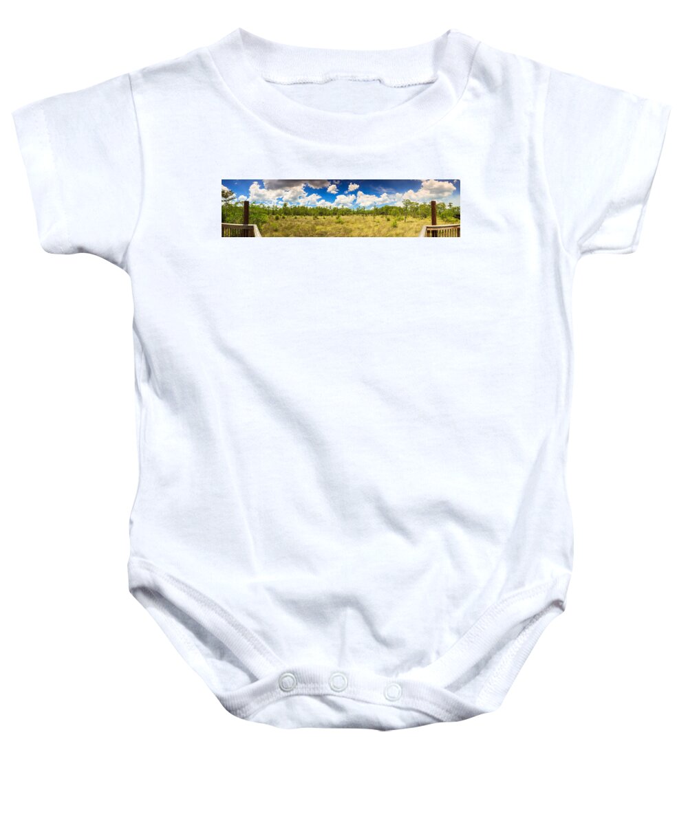 Everglades Baby Onesie featuring the photograph Florida Everglades #20 by Raul Rodriguez