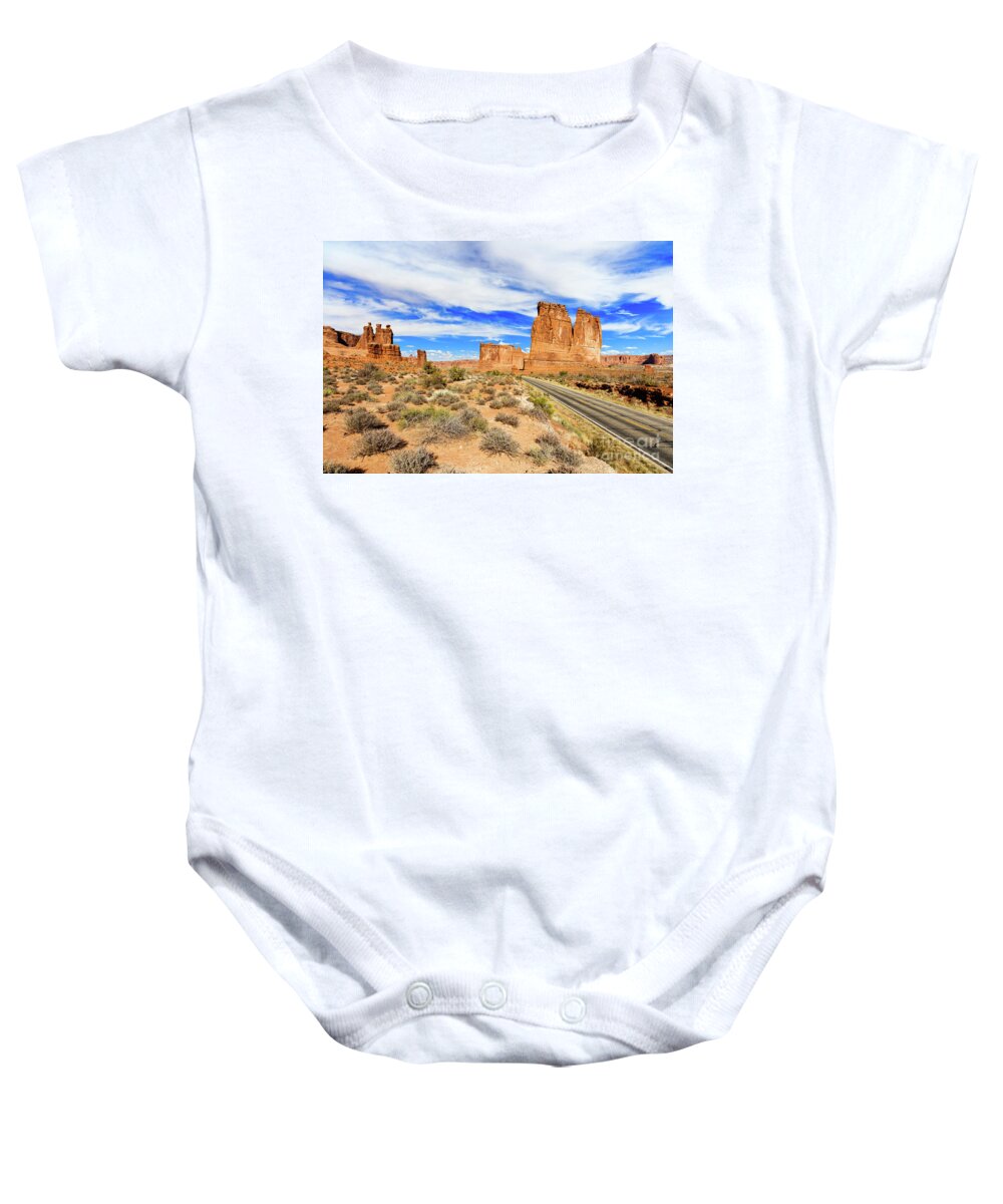 Arches National Park Baby Onesie featuring the photograph Arches National Park #25 by Raul Rodriguez