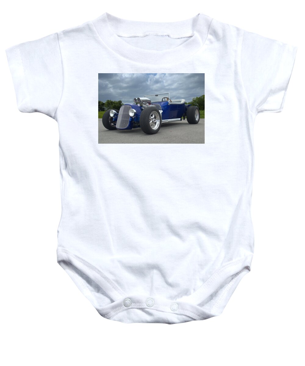 1923 Baby Onesie featuring the photograph 1923 Ford Bucket T Hot rod #3 by Tim McCullough