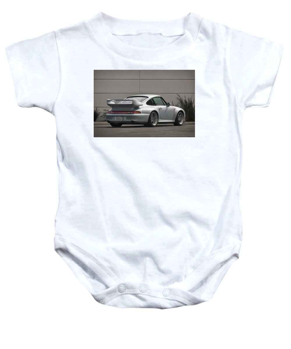 Cars Baby Onesie featuring the photograph #Porsche #993gt2 #Print #3 by ItzKirb Photography