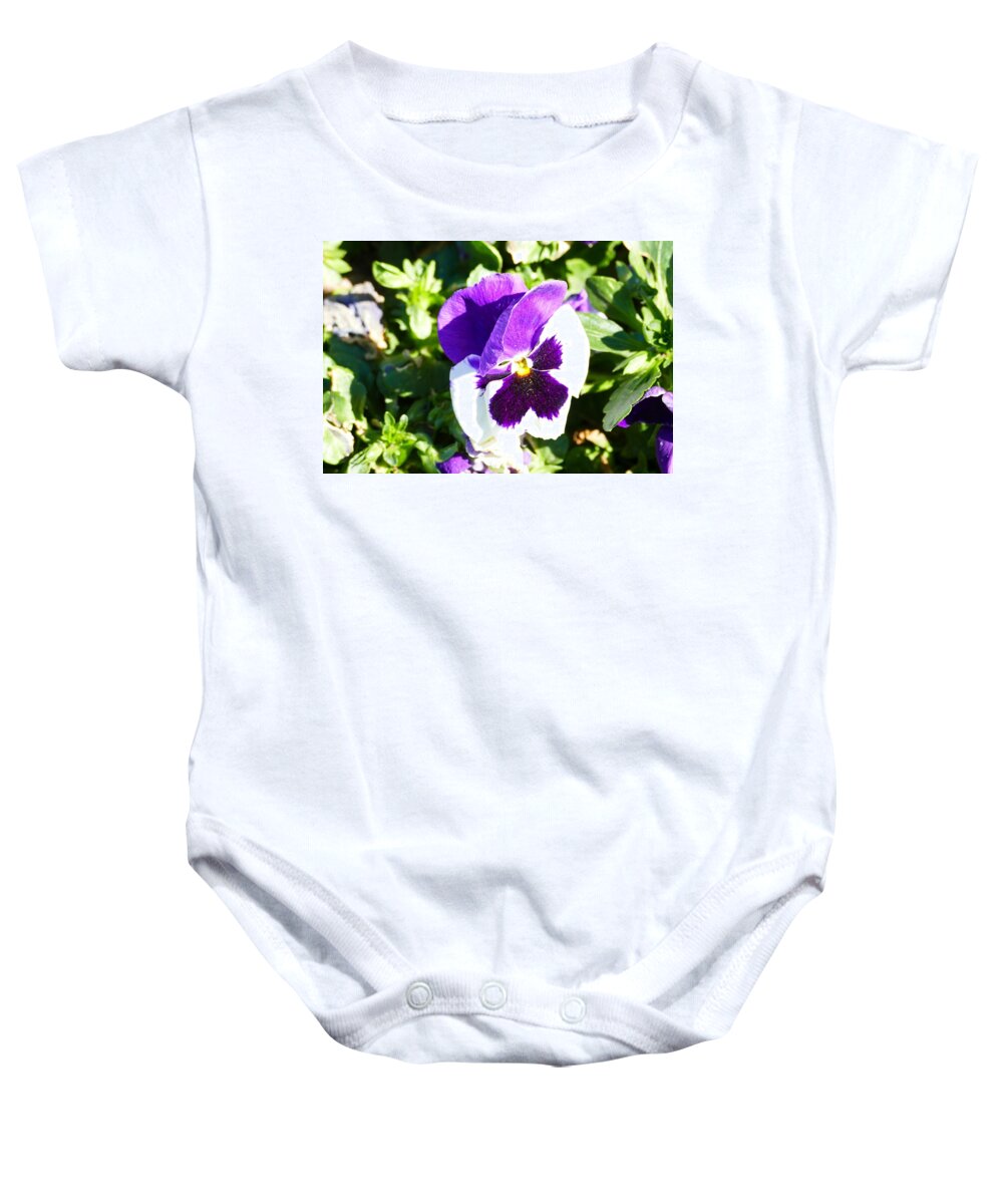 Idaho Spring Flowers Gardens Floral Paul Stanner Baby Onesie featuring the photograph Sounds Of Summer #42 by Paul Stanner