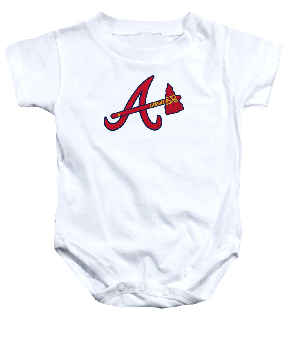 Atlanta Braves Logo Baby Onesie