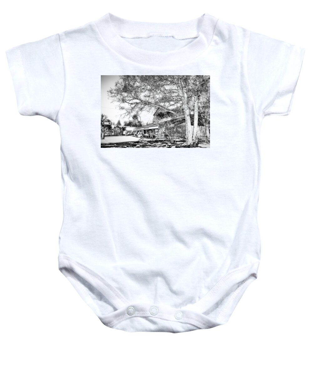 Brooker's - The Final Days Baby Onesie featuring the photograph Brooker's - The Final Days by David Patterson