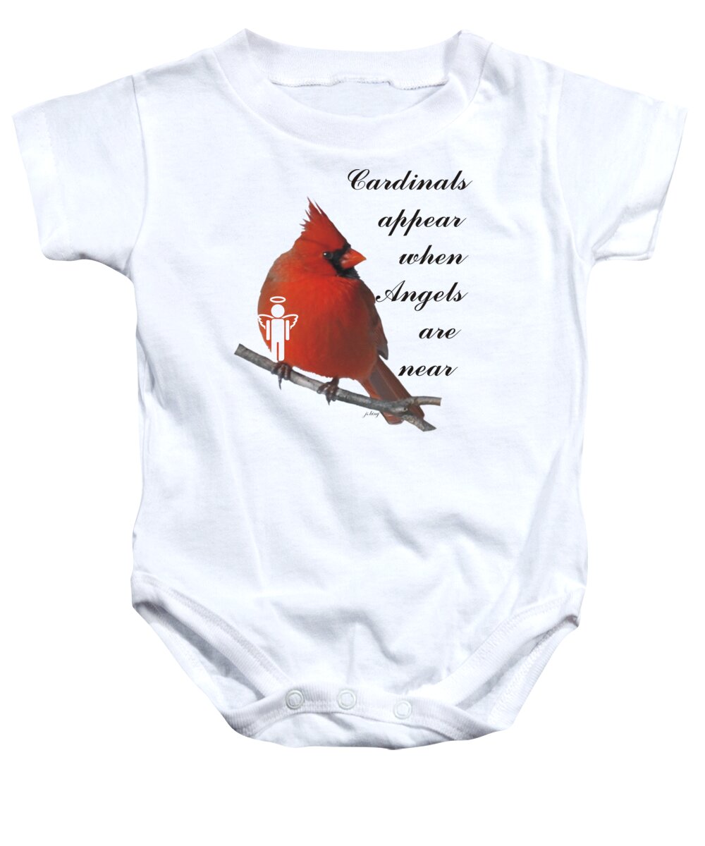 Cardinals and Angels Baby Onesie