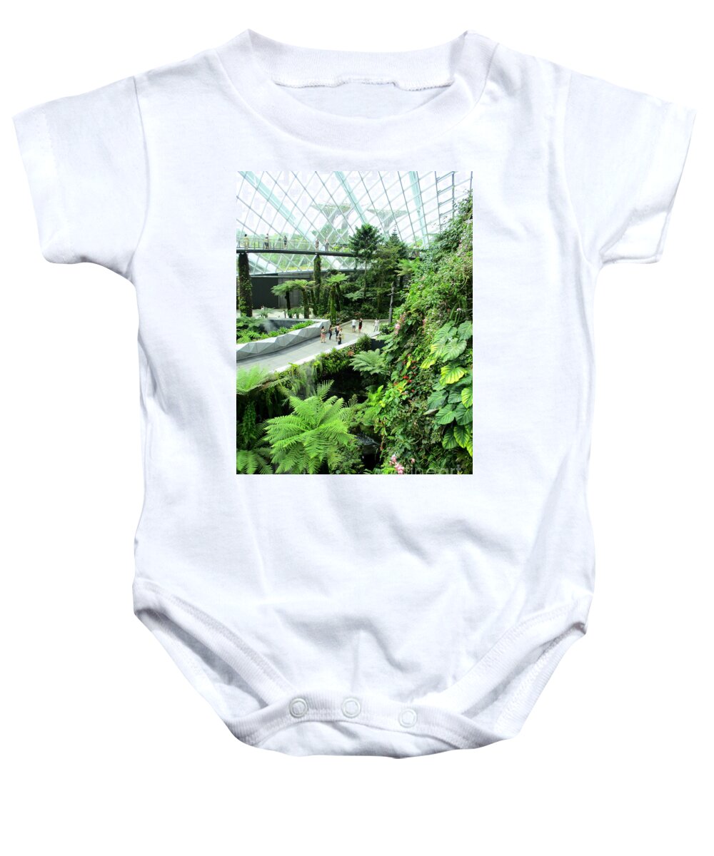Gardens By The Bay Baby Onesie featuring the photograph Cloud Forest 19 by Randall Weidner