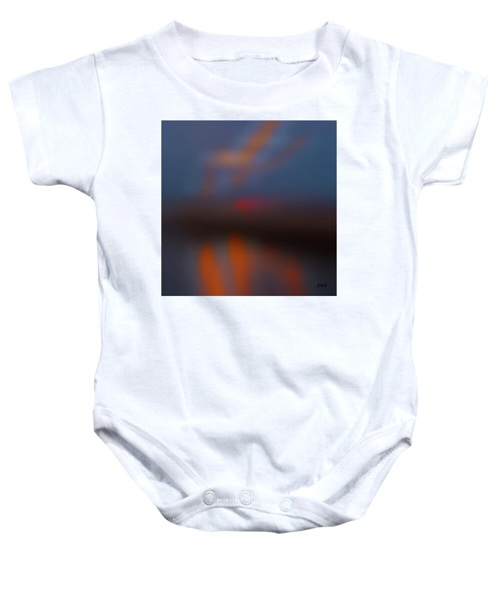 Abstract Baby Onesie featuring the photograph Color Abstraction LXIII SQ by David Gordon
