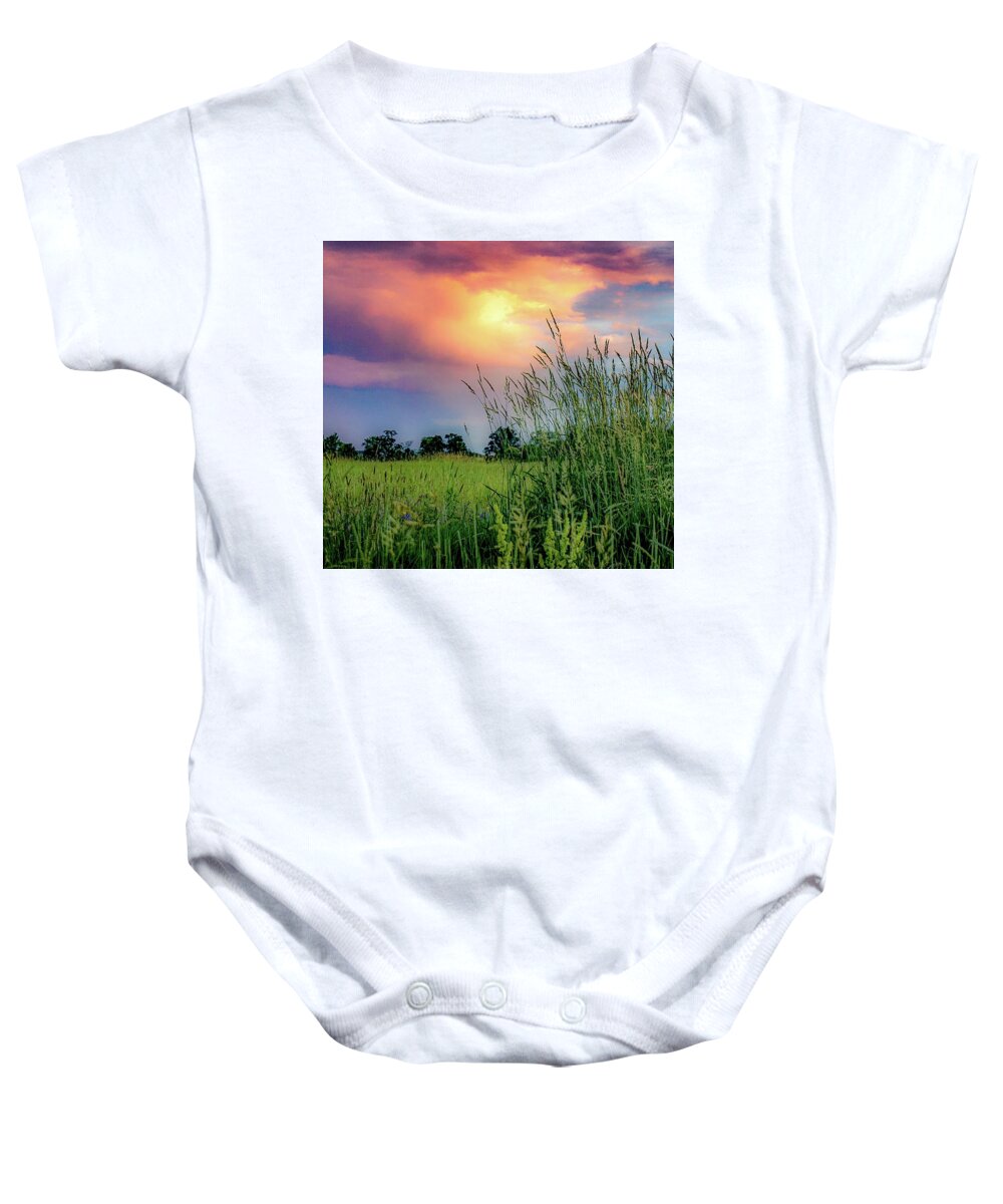  Baby Onesie featuring the photograph Country Colors by Kendall McKernon