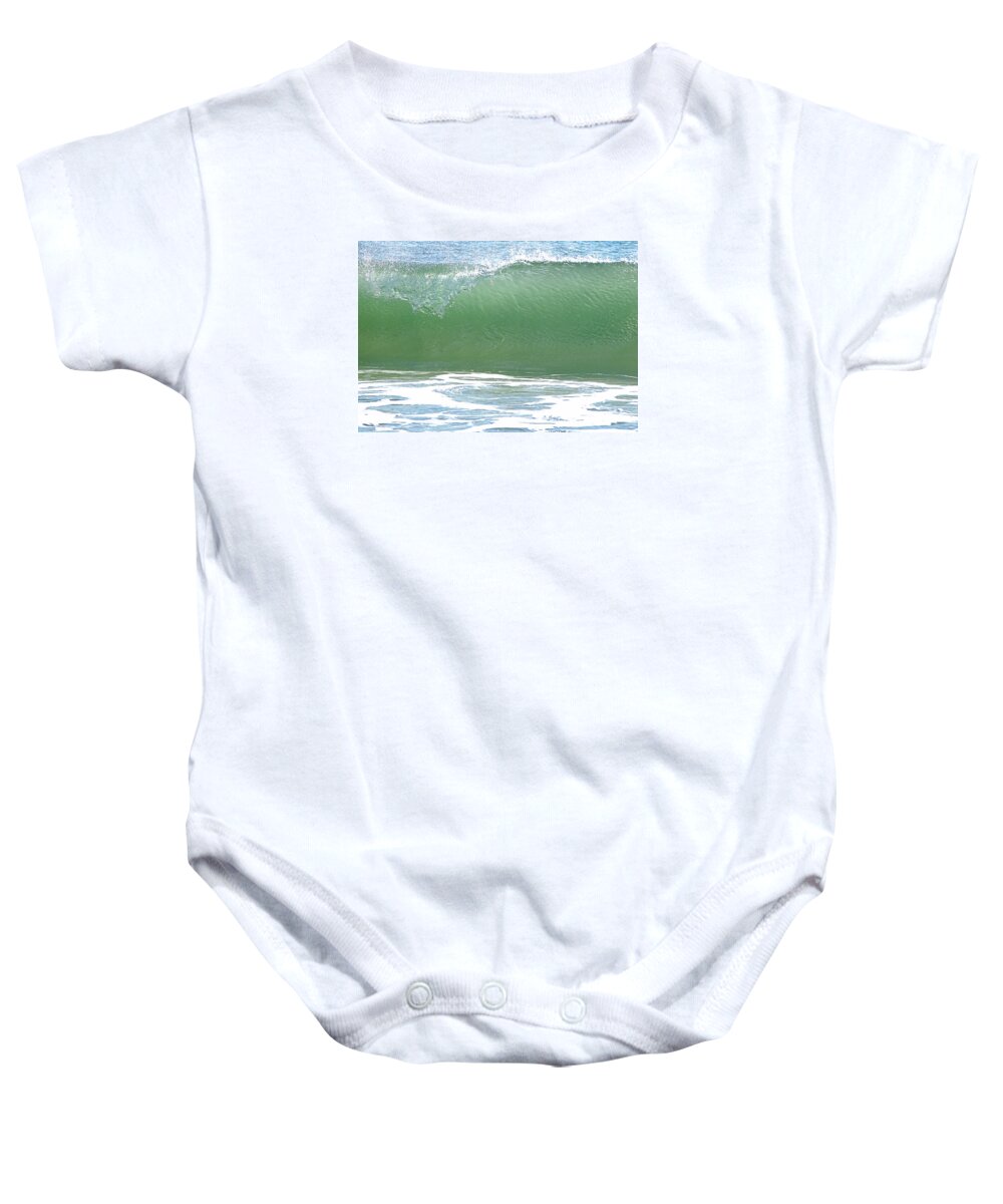 Ocean Baby Onesie featuring the photograph Curl by Newwwman