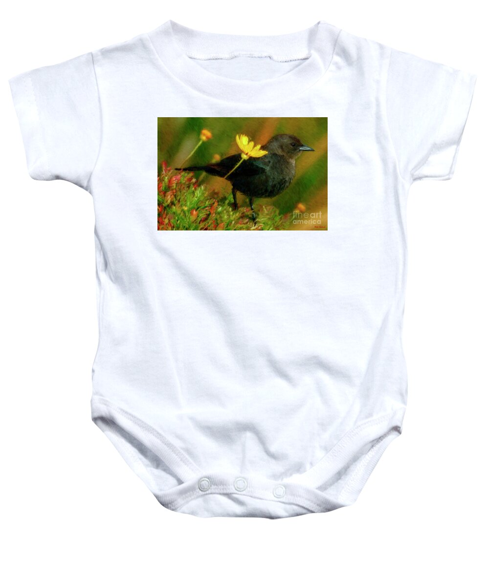  Baby Onesie featuring the photograph Daisy My Friend by Blake Richards