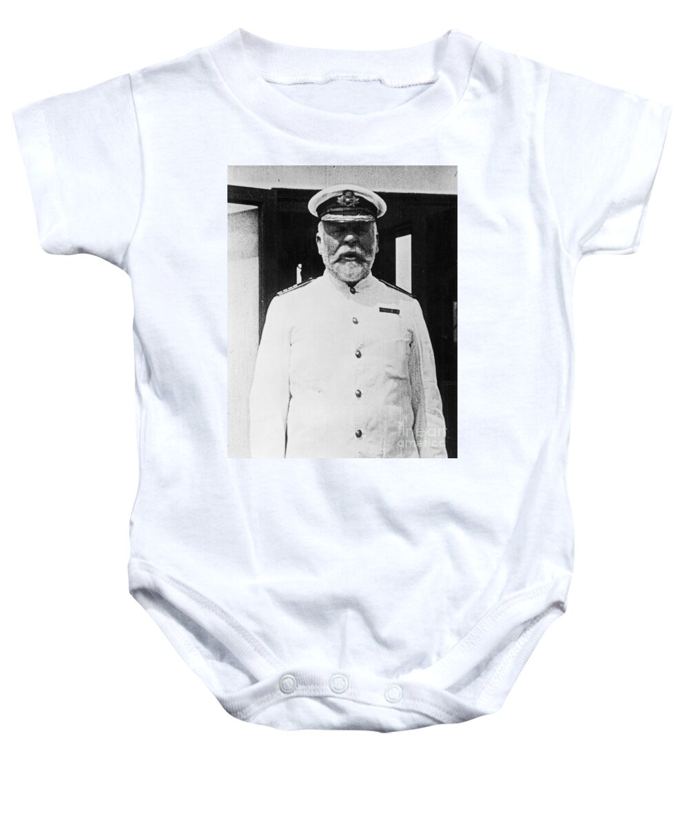1912 Baby Onesie featuring the photograph Edward J. Smith (1850-1912) by Granger
