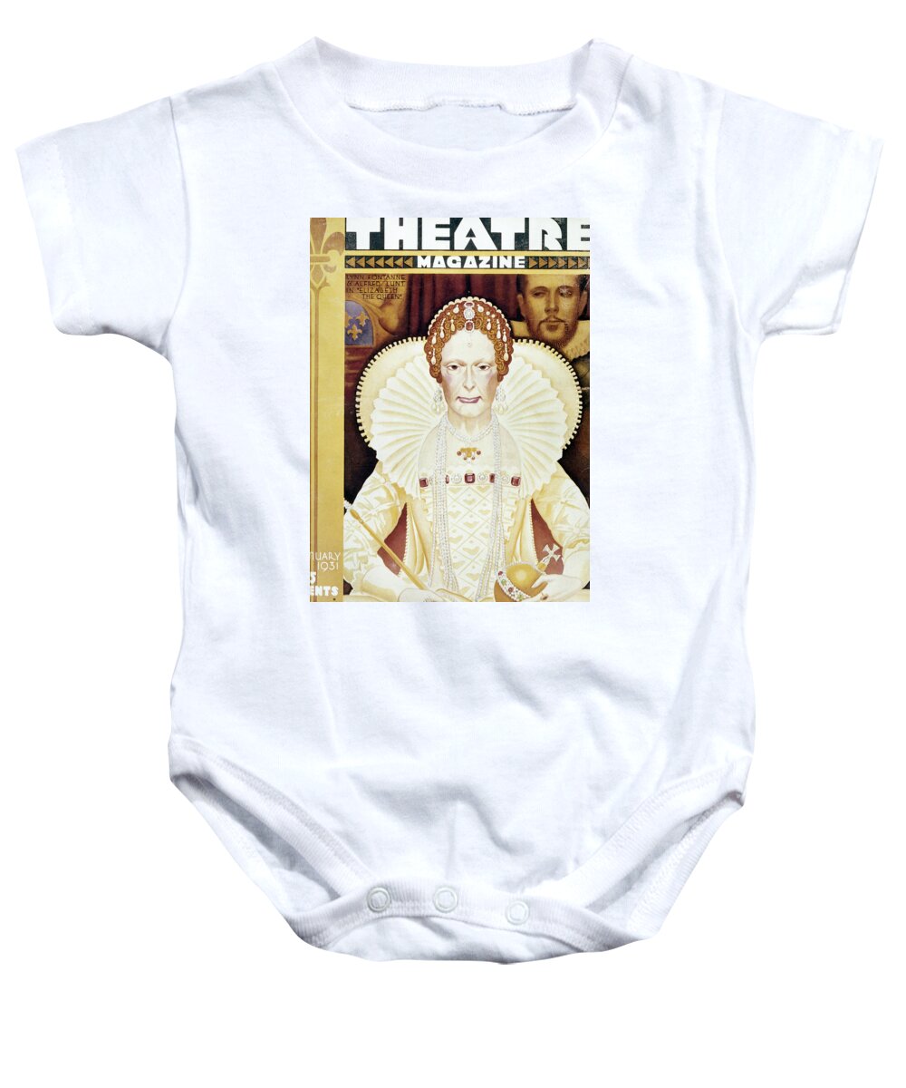 1931 Baby Onesie featuring the photograph Elizabeth The Queen, 1931 by Granger