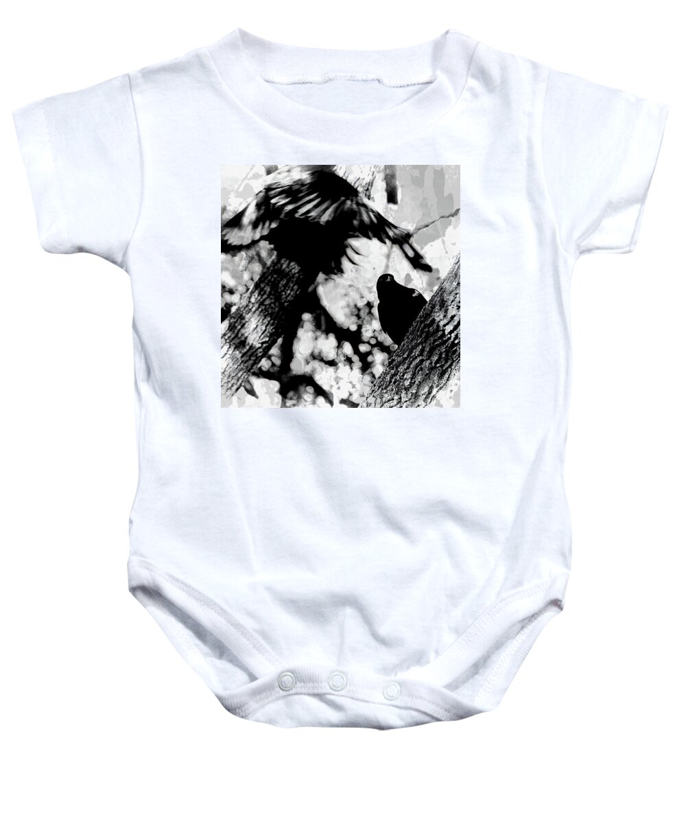  Baby Onesie featuring the photograph Fly by Stoney Lawrentz