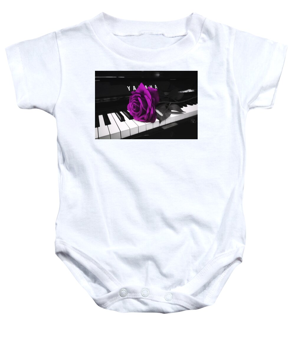 Prince Baby Onesie featuring the photograph For a Friend by Nathan Little