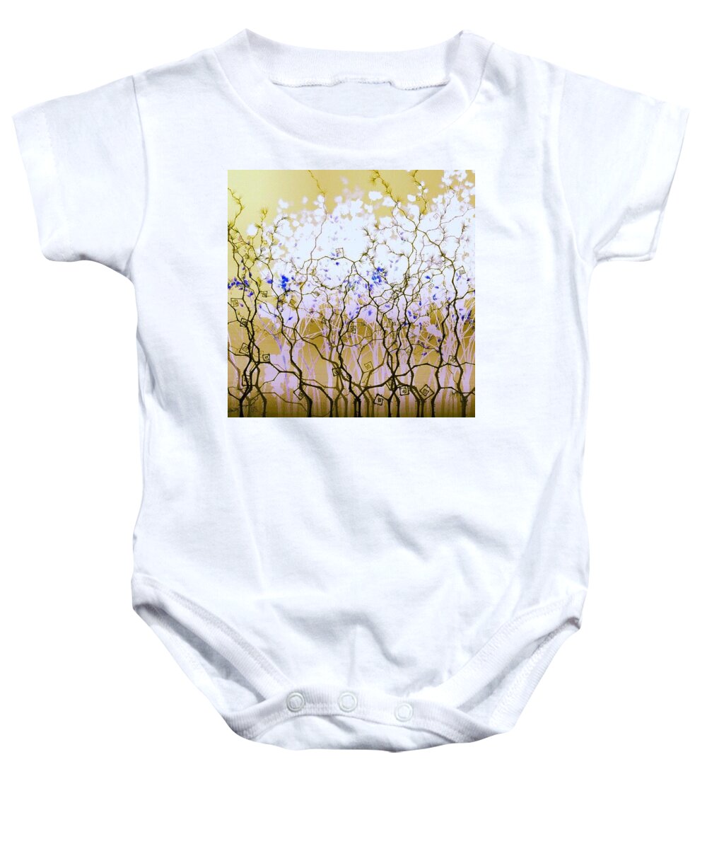 Hedge Baby Onesie featuring the photograph For A Hundred Years She Slept by Nick Heap