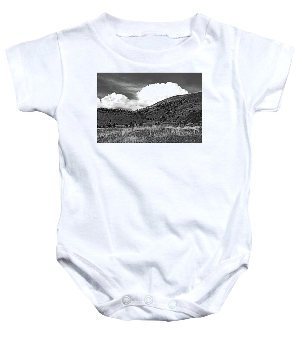 Hogsback Baby Onesie featuring the photograph Hogs Back Mountain by Dr Janine Williams