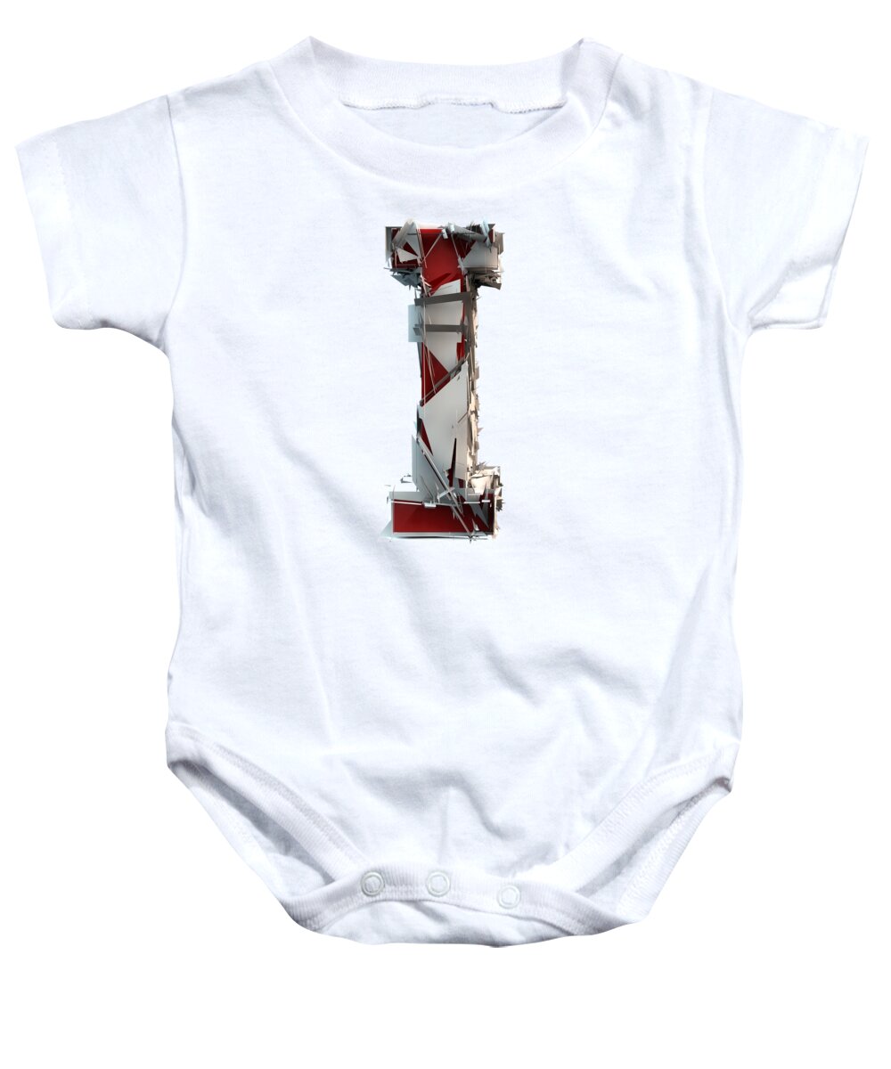 Alphabet Baby Onesie featuring the photograph I Is For Ice Cream by Gary Keesler