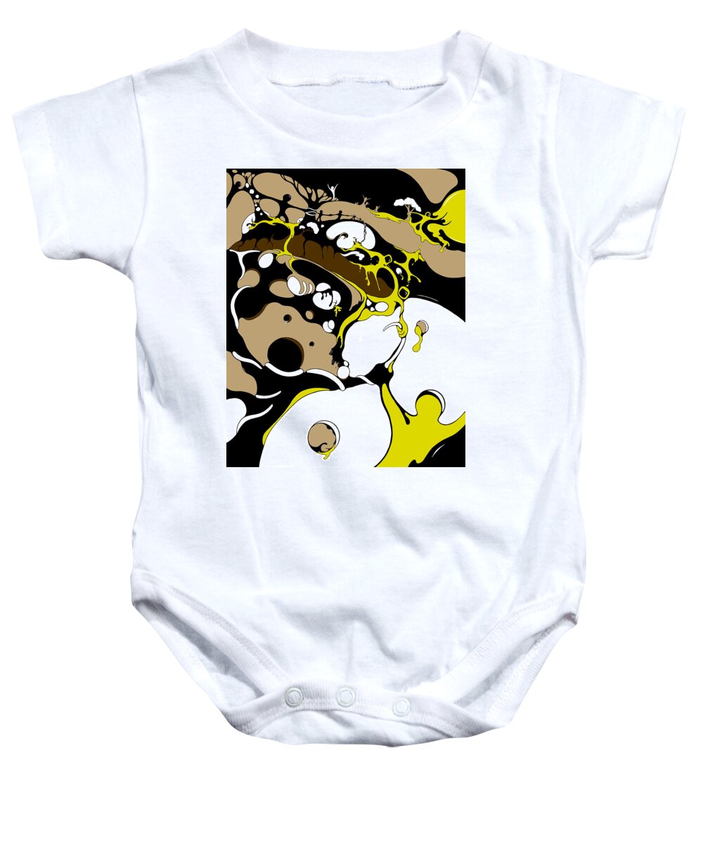 Avatars Baby Onesie featuring the drawing Ides of March by Craig Tilley