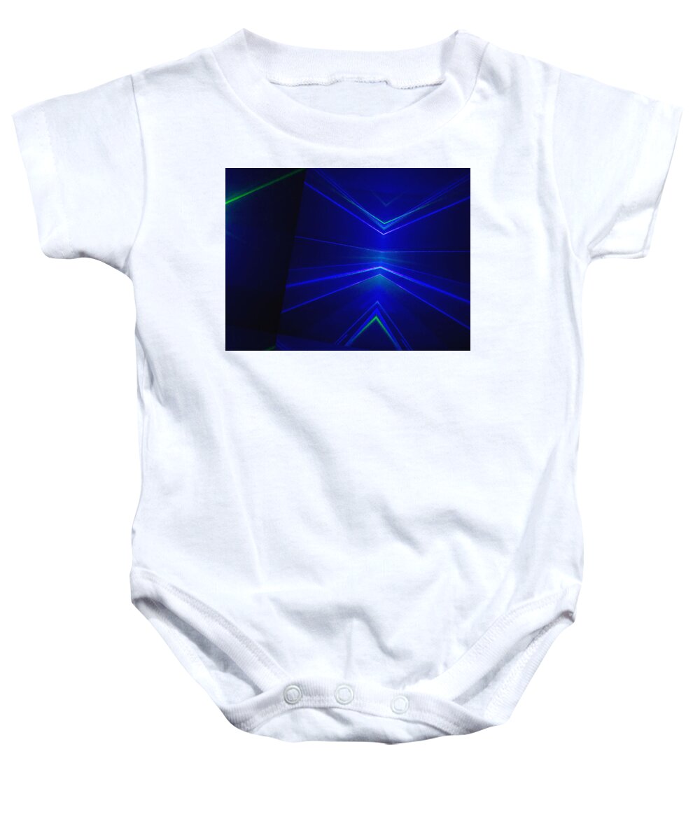 #abstracts #acrylic #artgallery # #artist #artnews # #artwork # #callforart #callforentries #colour #creative # #paint #painting #paintings #photograph #photography #photoshoot #photoshop #photoshopped Baby Onesie featuring the digital art Laserworld Part 40 by The Lovelock experience