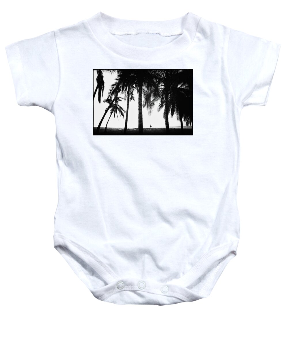 Surfing Baby Onesie featuring the photograph Lone Wolf by Nik West