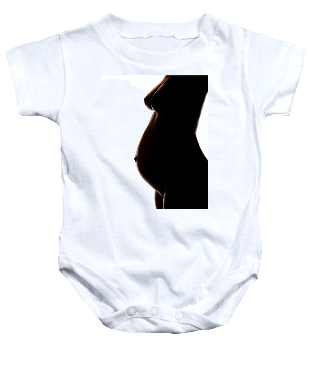 Maternity Baby Onesie featuring the photograph Maternity 259 by Michael Fryd