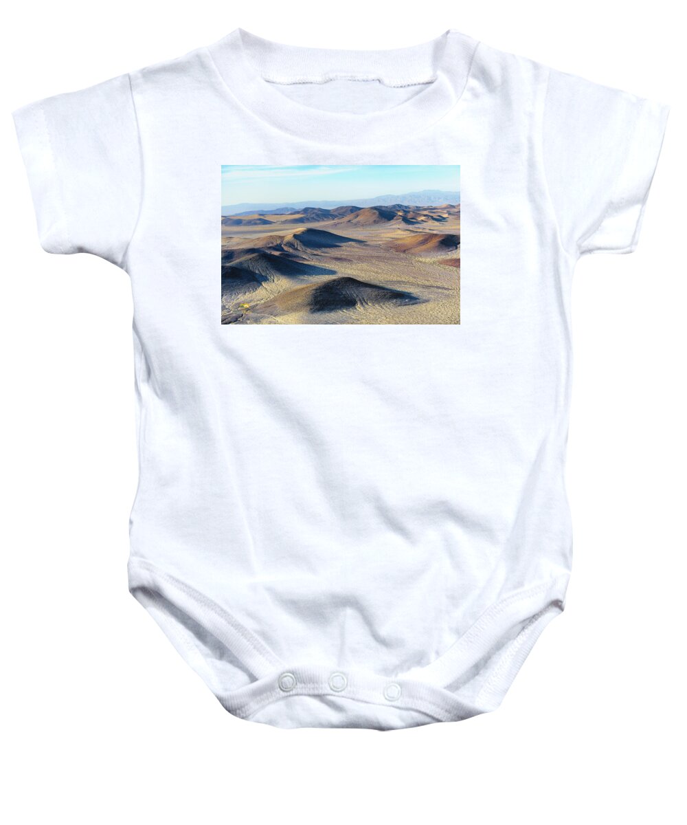 J B Thompson Baby Onesie featuring the photograph Mojave Desert by Jim Thompson
