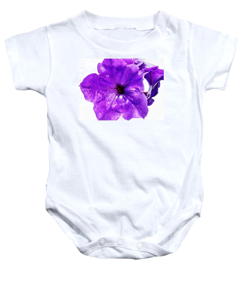  Baby Onesie featuring the photograph Nightshade by Rosita Larsson
