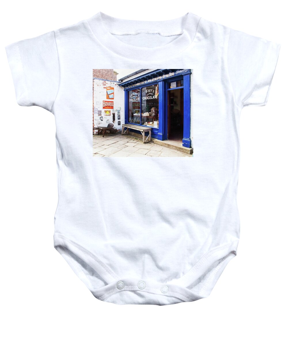Shop Baby Onesie featuring the photograph Old Grocers Shop by Jeff Townsend