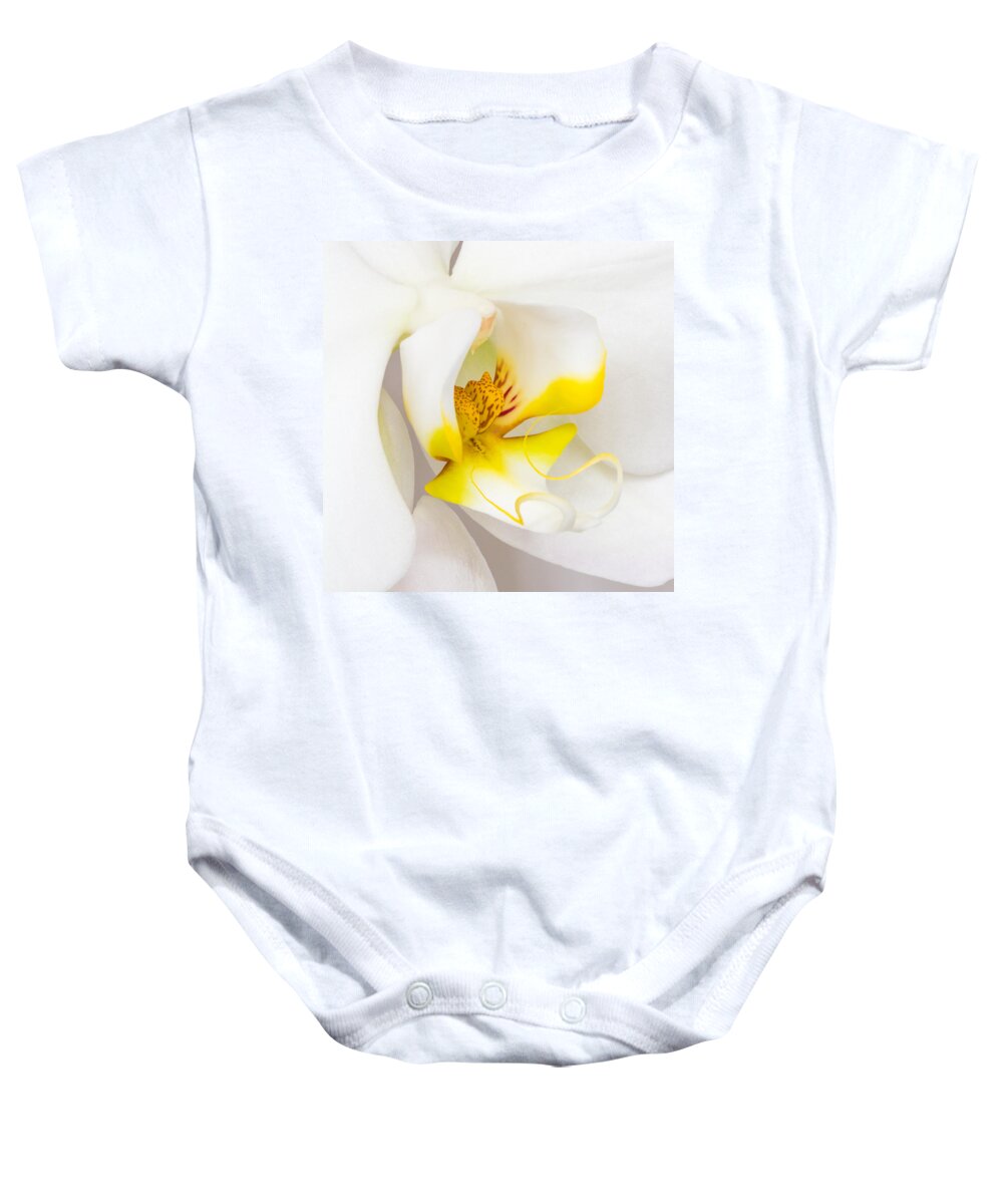 Orchid Baby Onesie featuring the photograph Orchid 4 by Patricia Schaefer