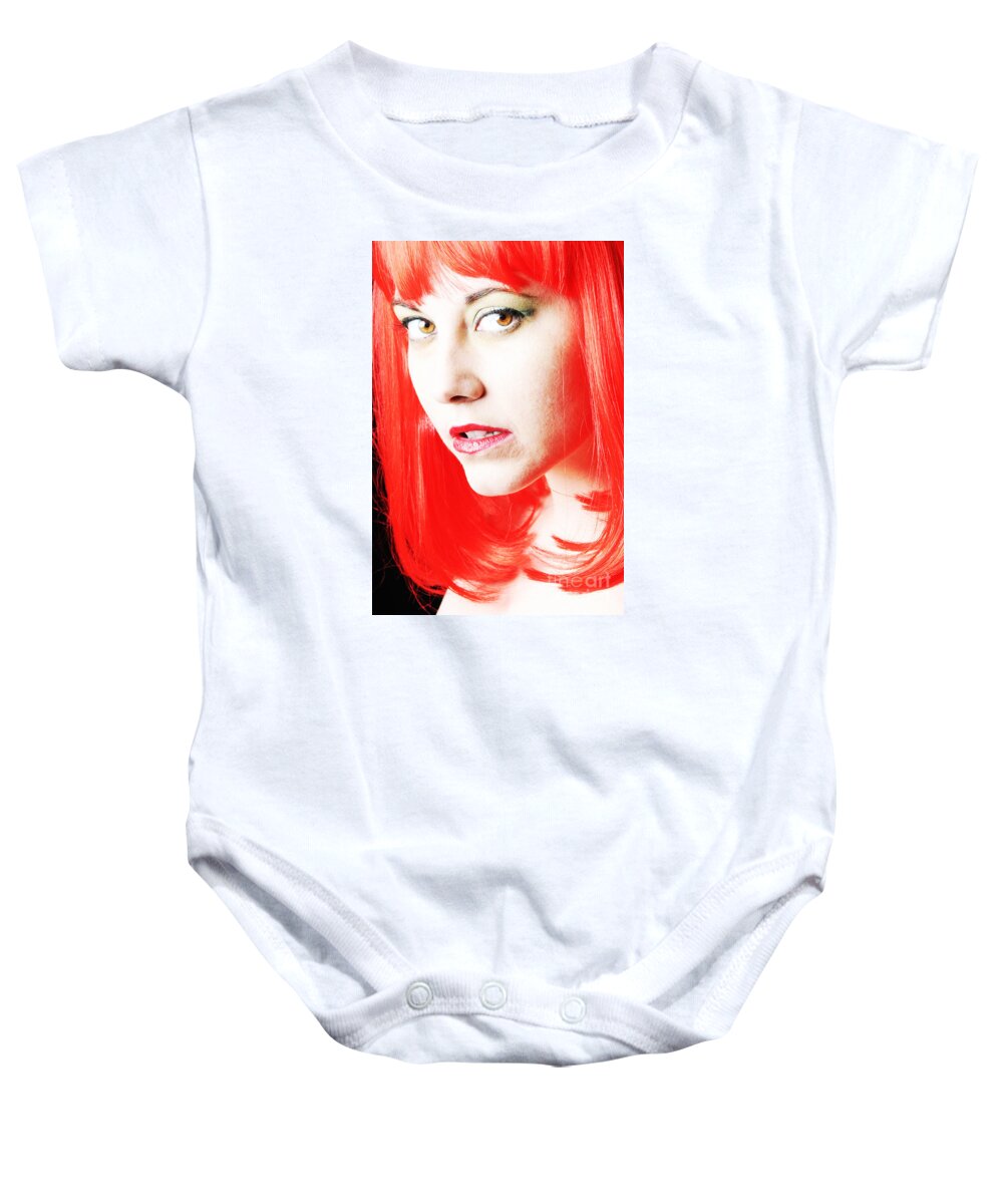 Artistic Baby Onesie featuring the photograph Over Heated by Robert WK Clark