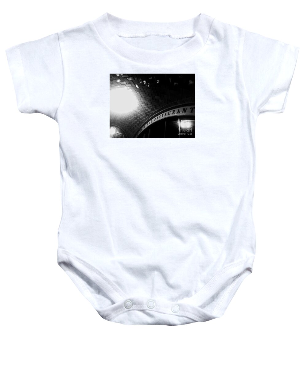 Oyster Bar Baby Onesie featuring the photograph Oyster Bar at Grand Central by James Aiken