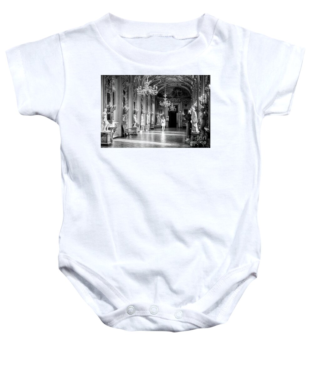 Palazzo Baby Onesie featuring the photograph Palazzo Doria Pamphilj, Rome Italy by Perry Rodriguez