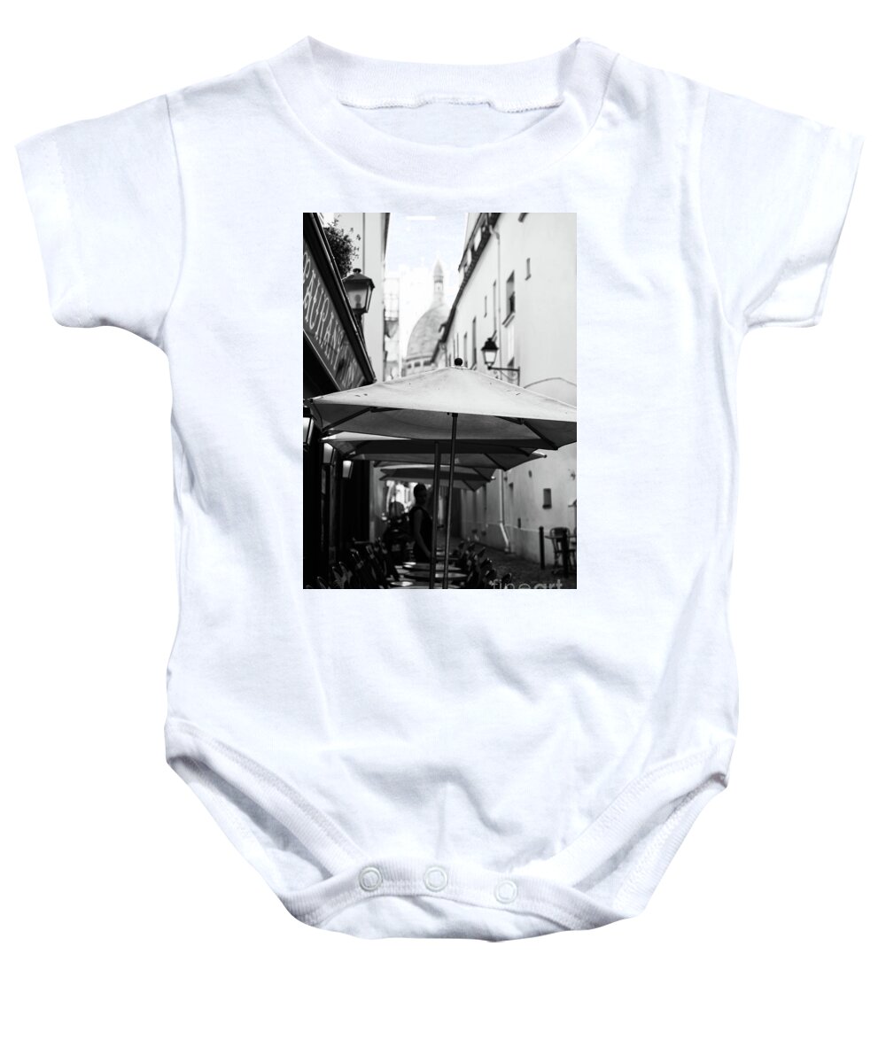 Montmartre Baby Onesie featuring the photograph Paris Scene by Jasna Buncic