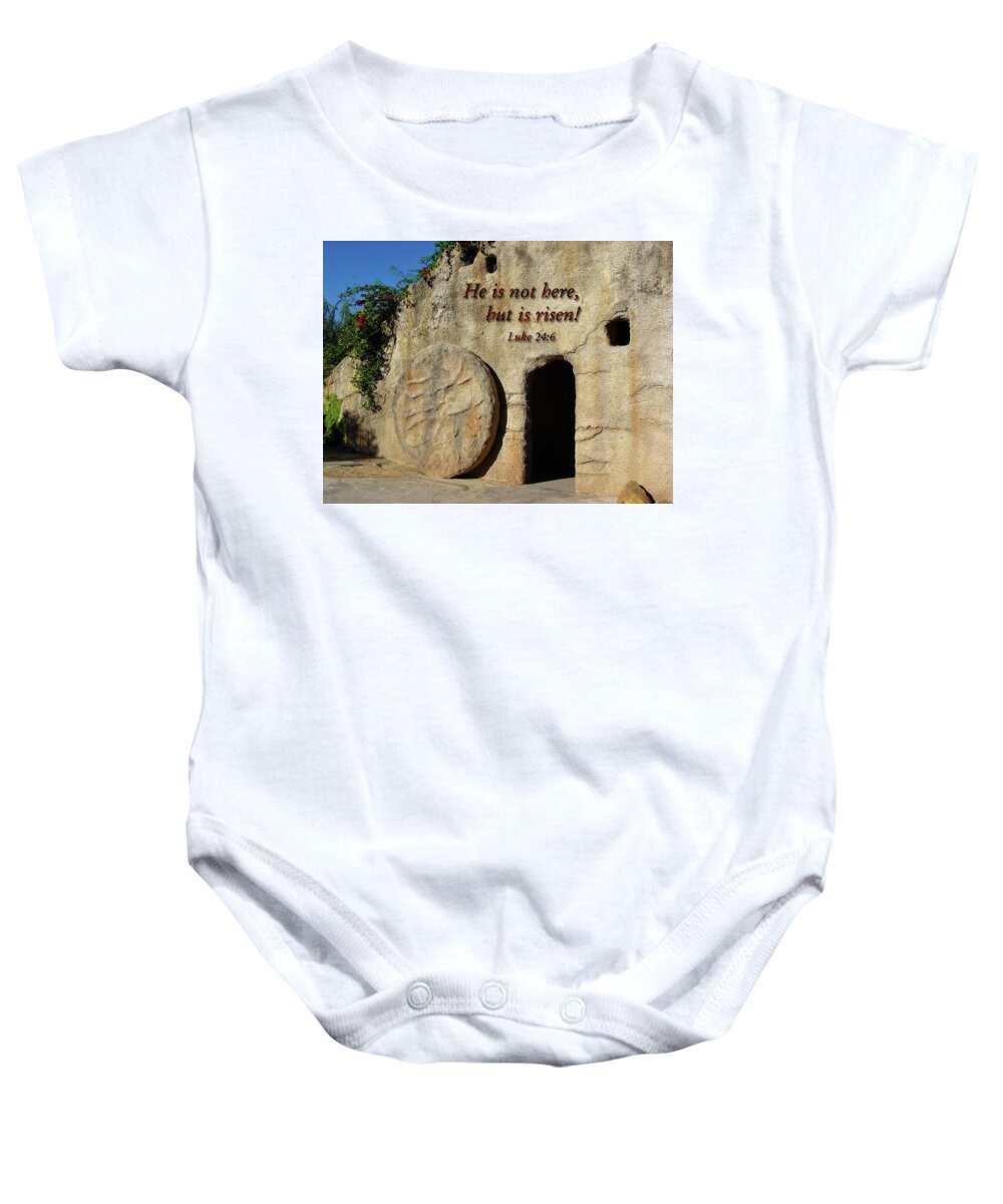 Easter Baby Onesie featuring the photograph Resurrection by Jill Lang