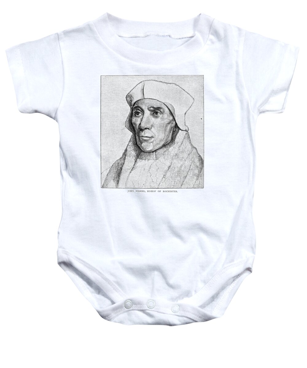 15th Century Baby Onesie featuring the photograph Saint John Fisher by Granger