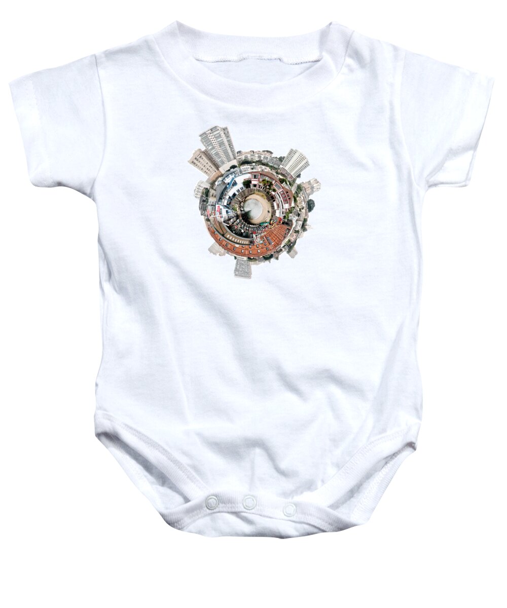  Baby Onesie featuring the photograph San Fran by Alice Gipson