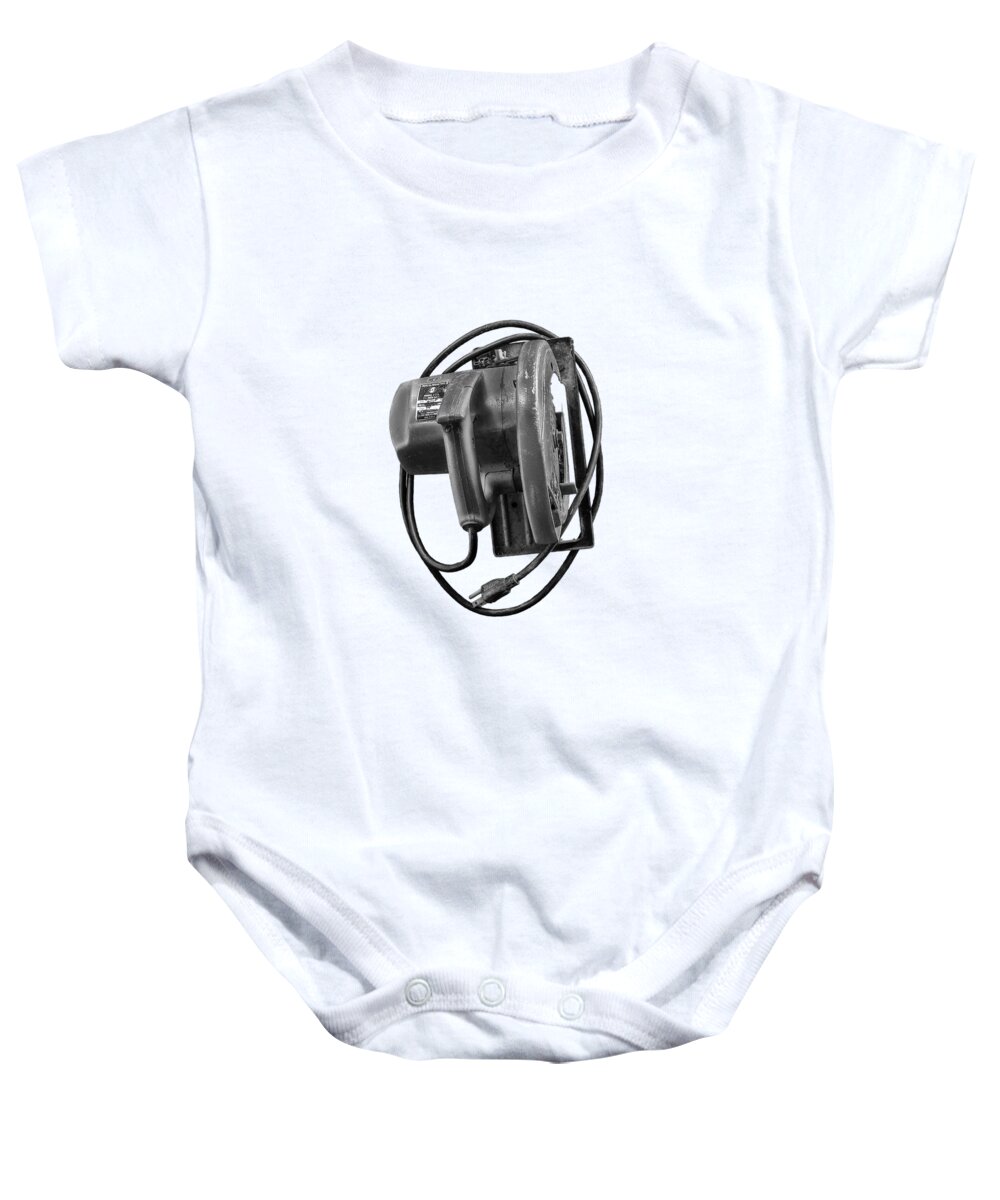 Antique Baby Onesie featuring the photograph Skilsaw Top by YoPedro